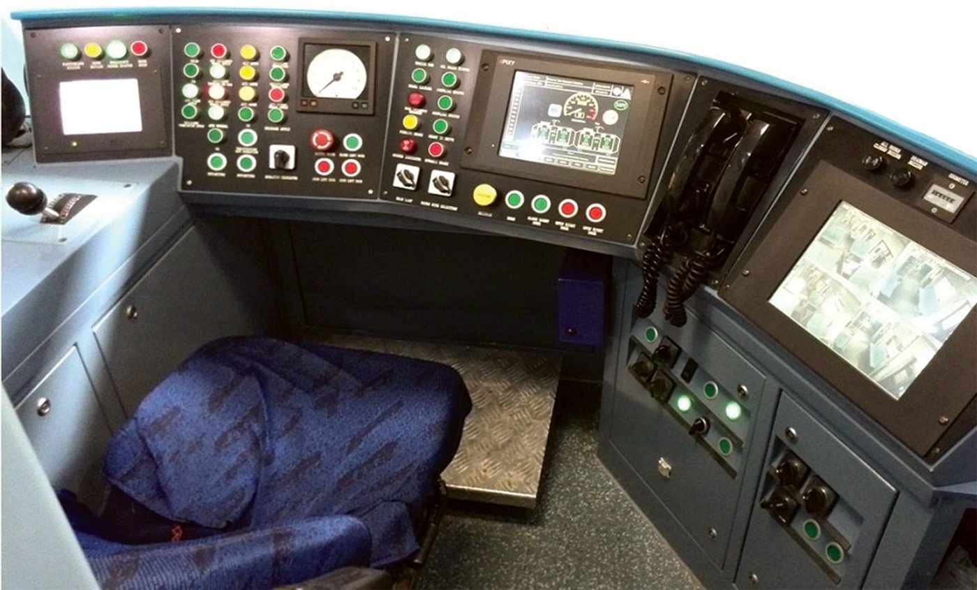 Simulateur de conduite de train